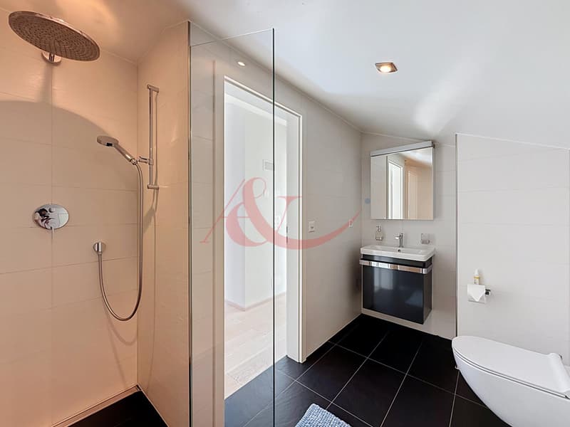 Résidence contemporaine avec vue sur le lac et les Alpes - La Conversion (9)