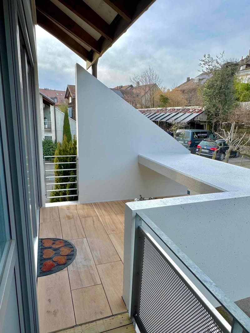 Helles Studio mit Terrasse in Etoy (5)