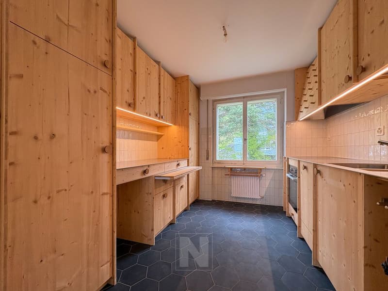 Bell'appartamento di 3.5 locali di circa 90m2, recentemente ristrutturato a Chexbres (7)