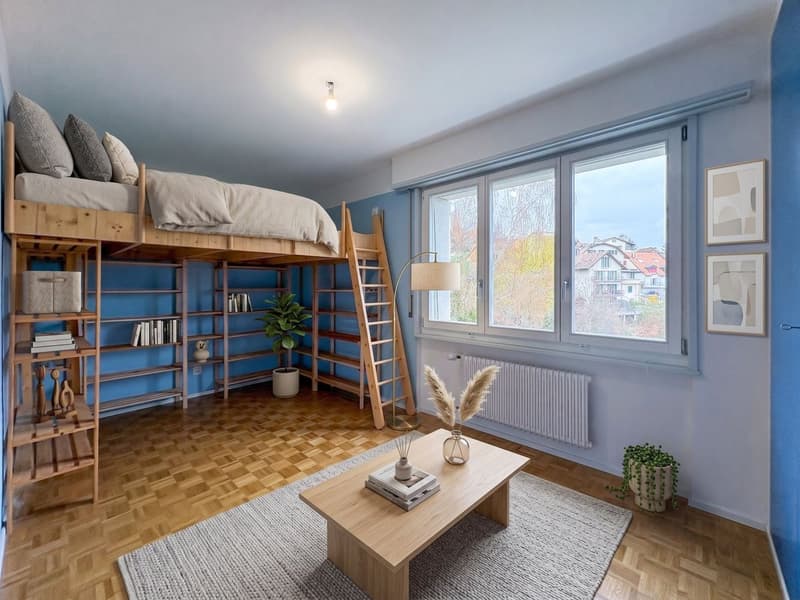 3.5 room apartment for sale in Chexbres - 90m2 recently renovated (5)
