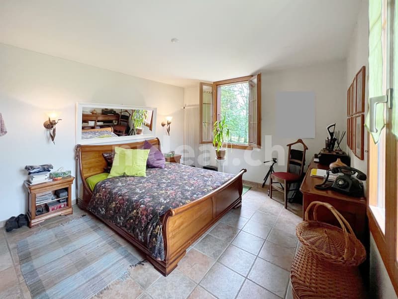 Chambre de l'appartement du 1er