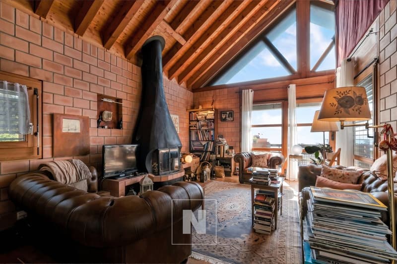 Deliziosa casa a schiera con giardino e vista aperta ad Arzier-Le Muids (5)