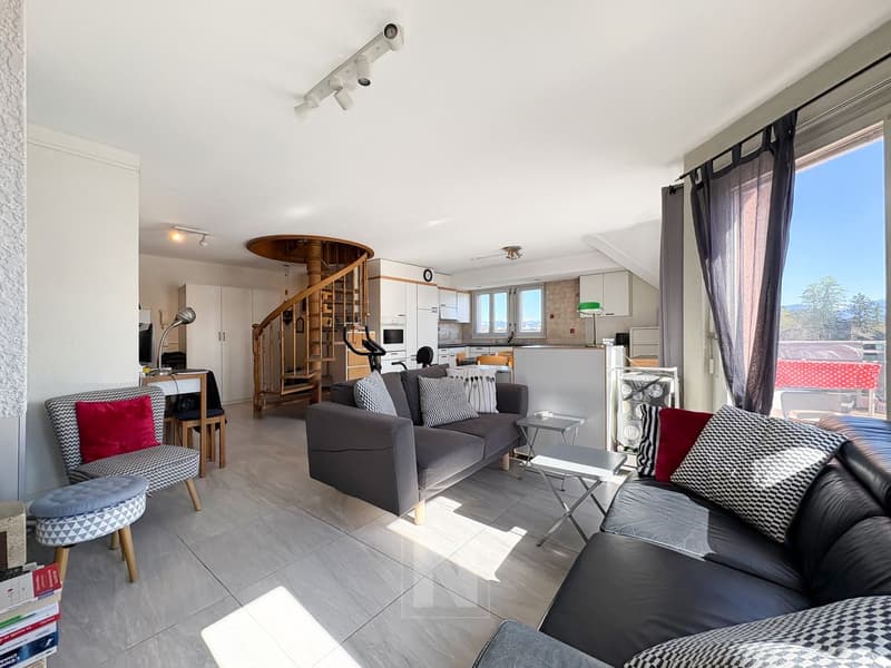 Wohnung mit 4,5 Zimmern zu verkaufen in Morges - 124 m2, mit Kamin und Balkon! (2)