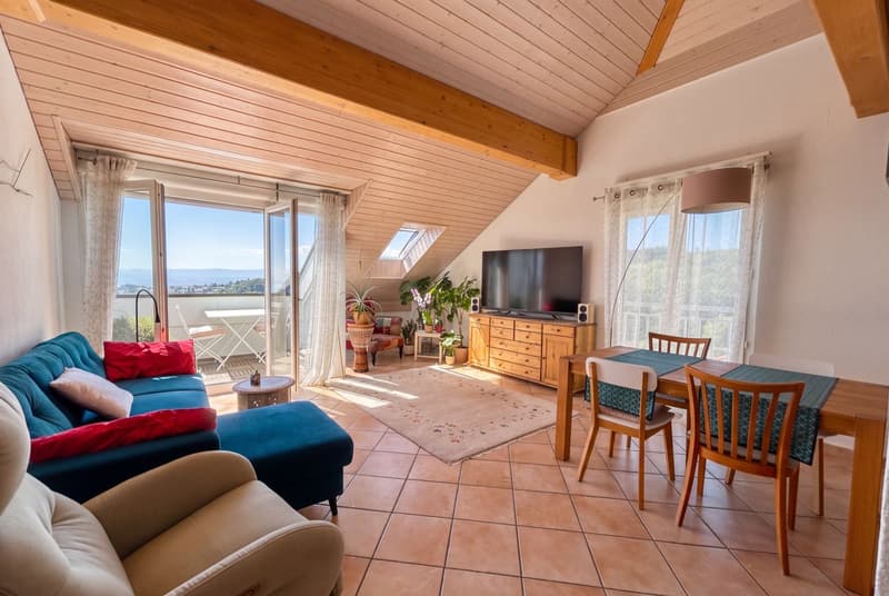 Apartment for sale in Belmont - 4.5 rooms of 120m2 with garage and mezzanine (1)