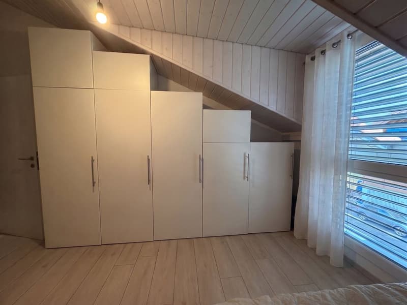 Appartement à vendre à Vallon (à 10 min de Payerne) - 4.5 pièces de 106 m², vue dégagée sur la campagne sans vis-à-vis (7)