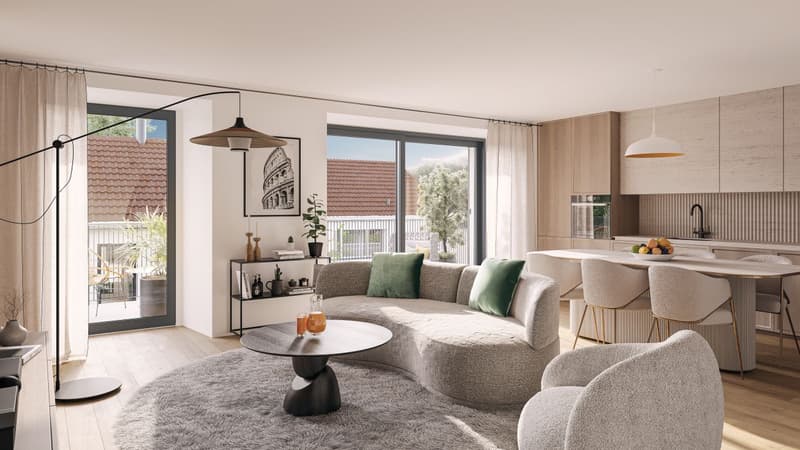 Lot A - Duplex traversant de 3,5 pièces avec terrasse (5)