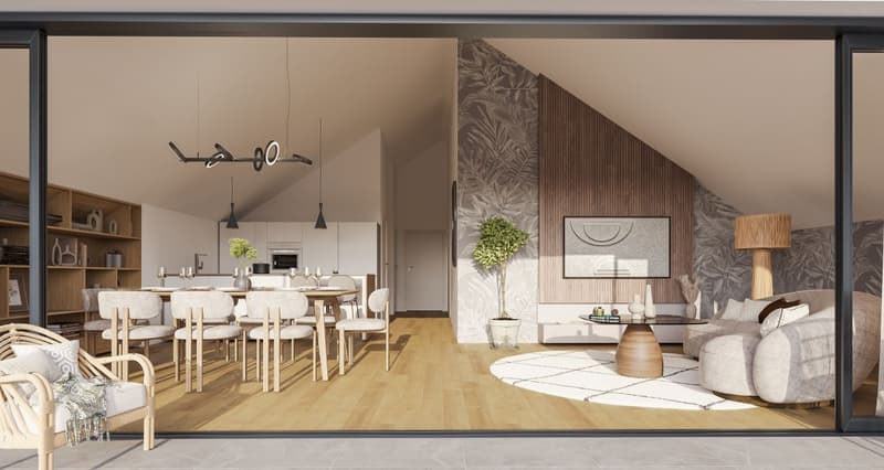 Lot A - Duplex traversant de 3,5 pièces avec terrasse (9)
