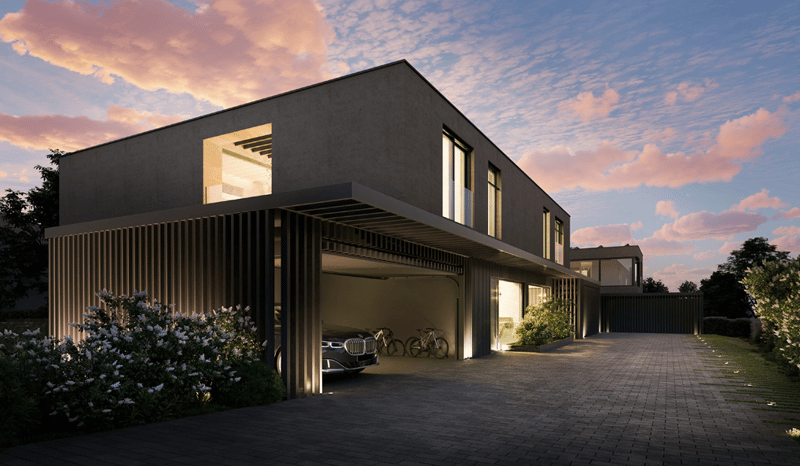 EXKLUSIVITÄT - VESENAZ - Neues Architektenhaus (2)