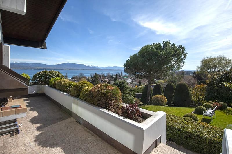 Property with magnificent views of the lake, the Alps and Mont Blanc (5)