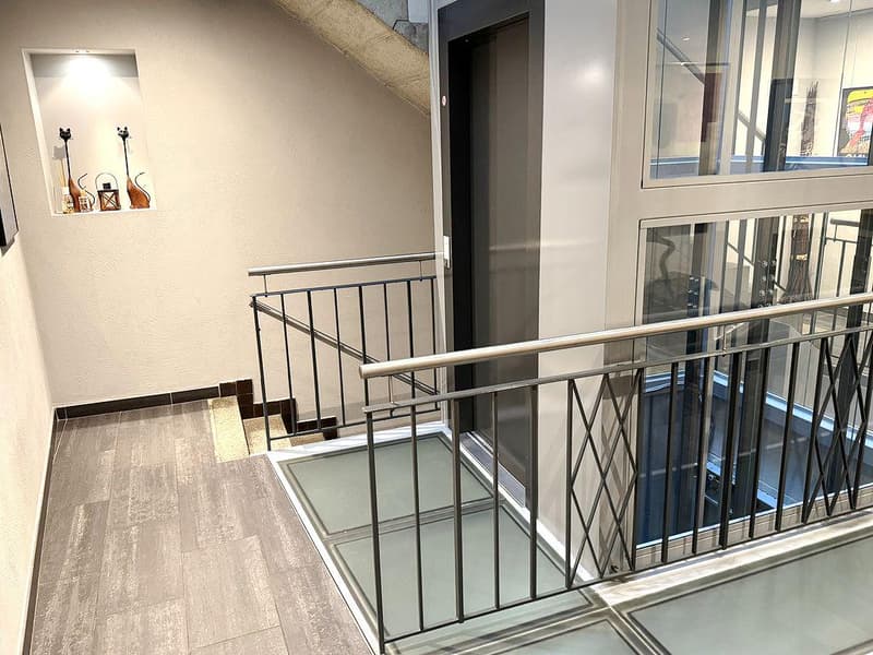 Rare - Magnifique appartement de 4.5 pièces avec terrasse et jardin en vieille-ville (13)