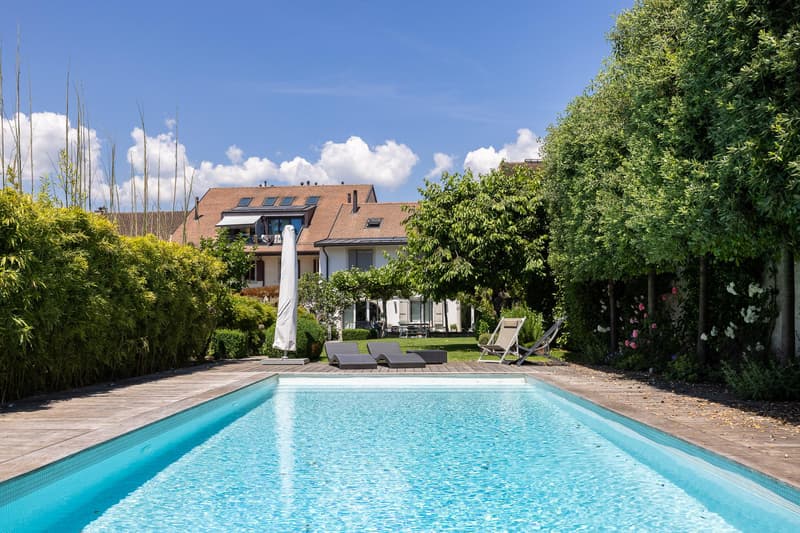 Beautiful village house with pool and garden (1)