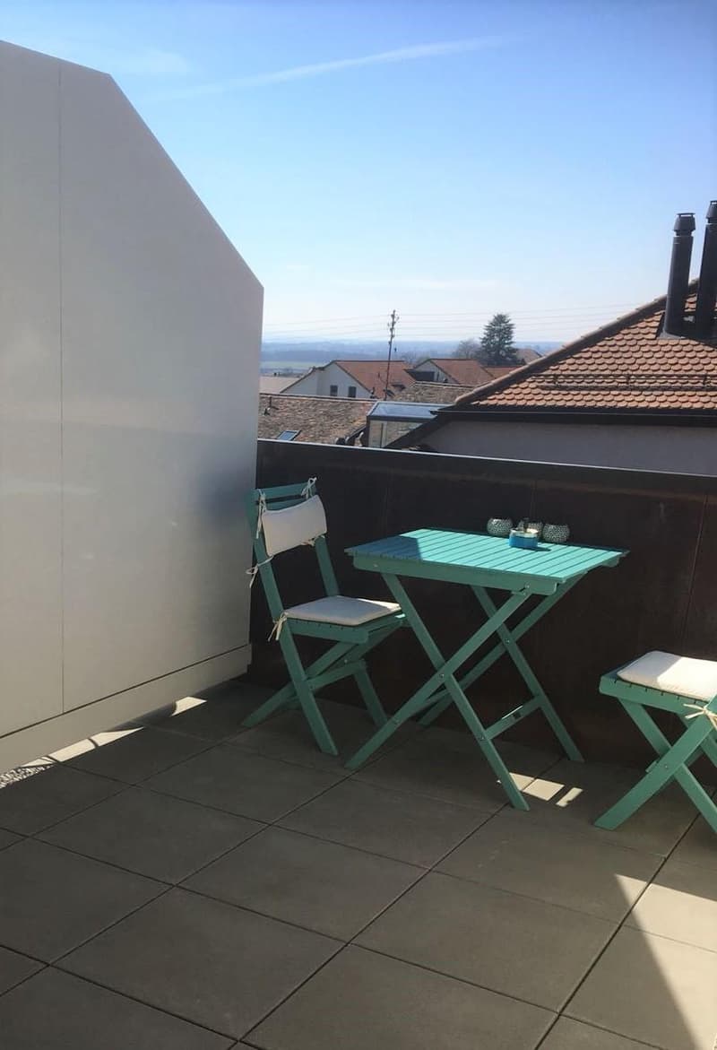 Schönes 2,5-Zimmer-Attikawohnung mit Balkon (7)