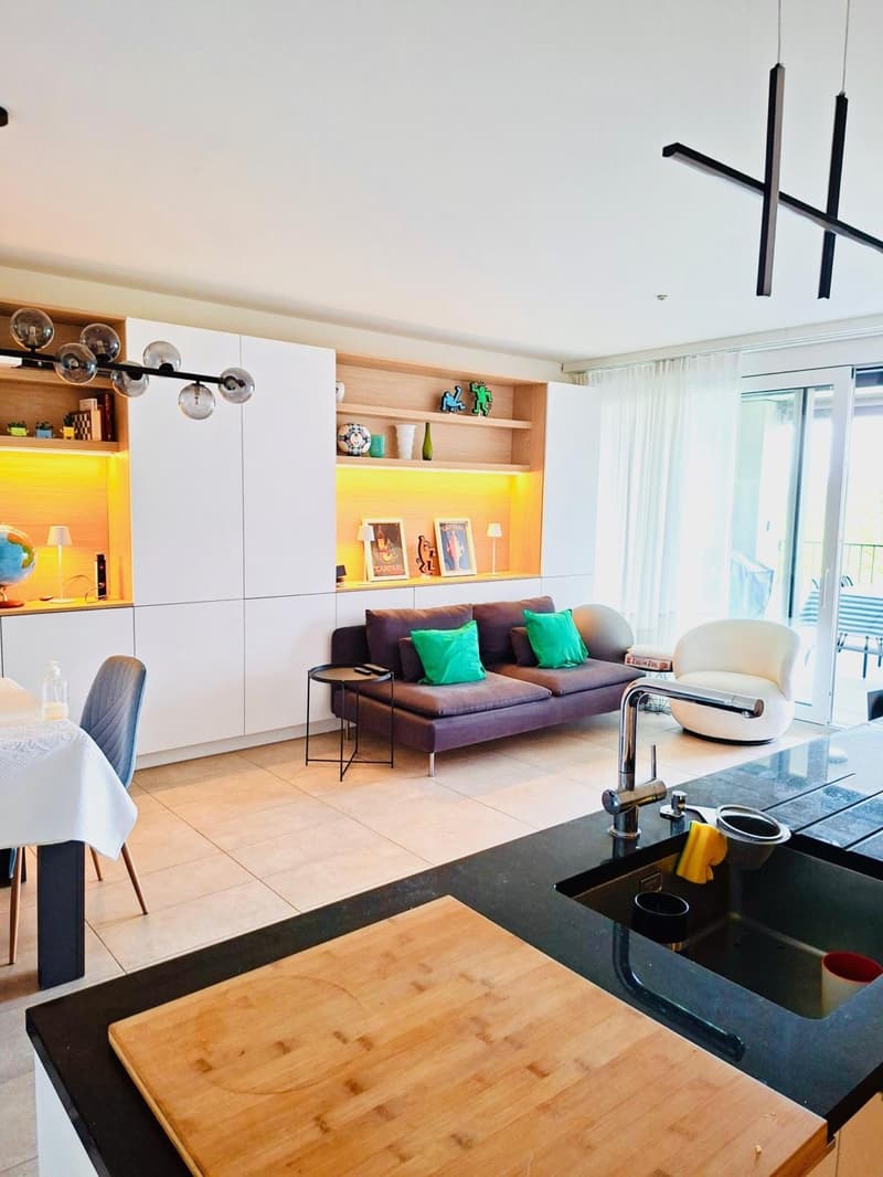 Beautiful furnished 3.5-room apartment with balcony (3)
