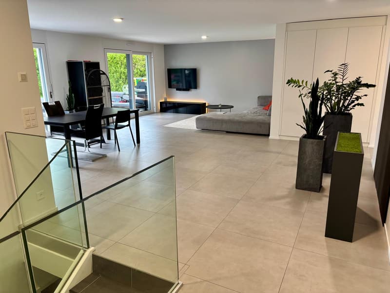Bel appartement de 4.5 pièce en duplex, avec jardin (2)