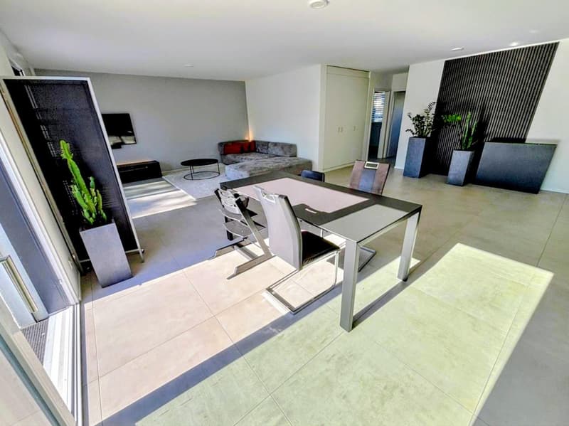 Bel appartement de 4.5 pièce en duplex, avec jardin (4)