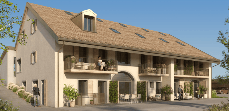 Appartement neuf de 5 pièces avec balcon à Arzier-Le Muids (1)