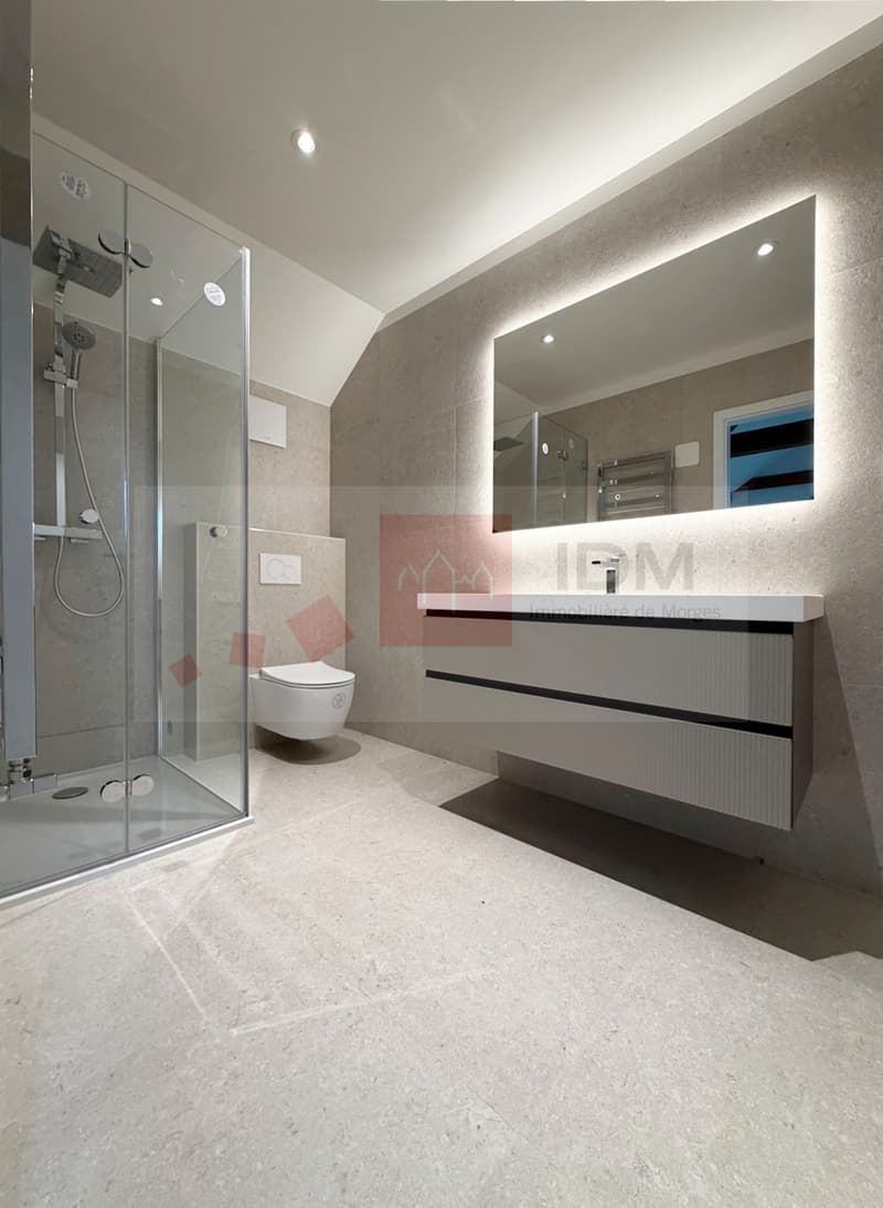 Salle d'eau combles