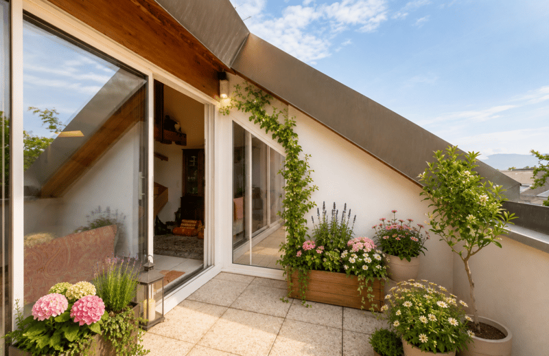 Beautiful Attic in Duplex (2)