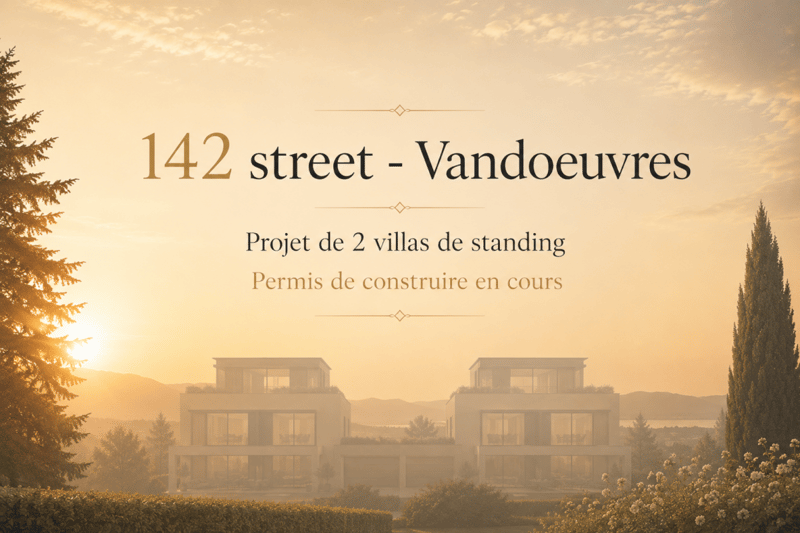 Projet - Magnifique maison "1" à Vandoeuvres (1)
