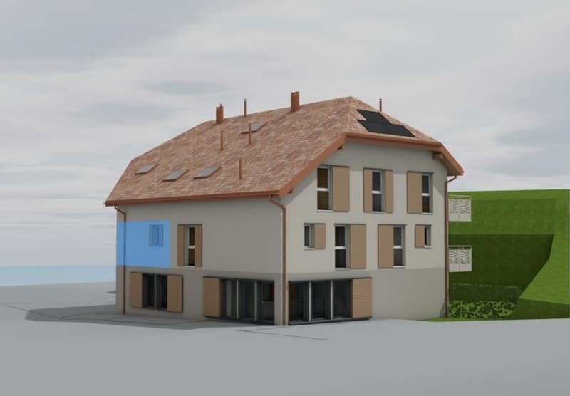 NEW PROJECT: 3.5-room apartment on the first floor (4)