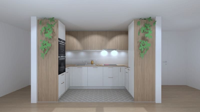 PROJET NEUF : Appartement de 3.5 pièces au rez-de-chaussée (6)