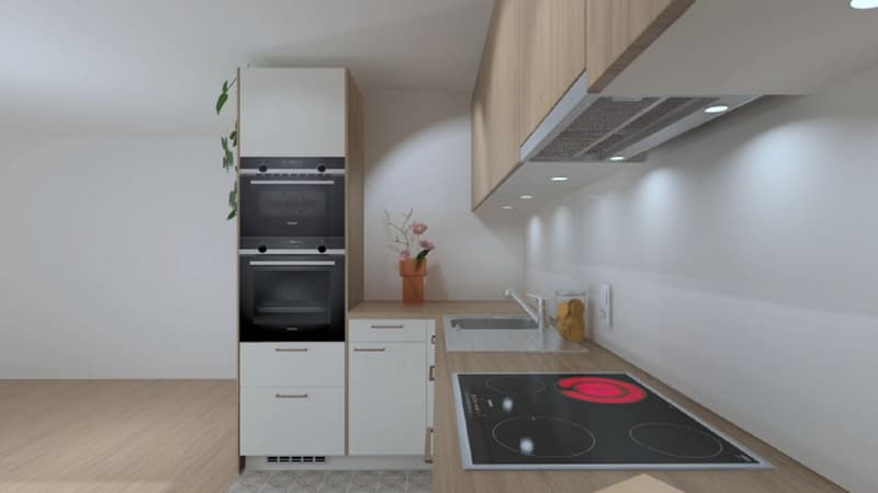 PROJET NEUF : Appartement de 3.5 pièces au rez-de-chaussée (9)