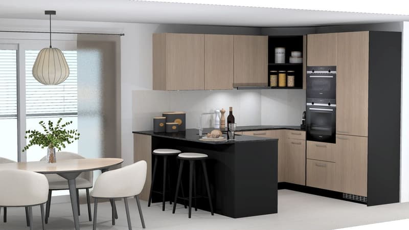 Apartment with 3.5 rooms in the attic - New (8)