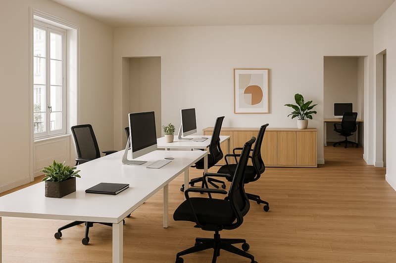 Magnifici uffici di 730 m2 in piazza Longemalle (9)