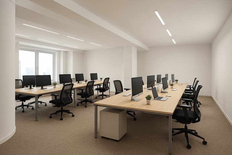Magnifici uffici di 730 m2 in piazza Longemalle (11)