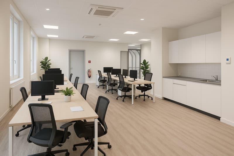 Magnifici uffici di 730 m2 in Place Longemalle (3)