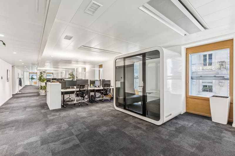 Rue du Mont-Blanc 7 - Surface de bureaux aménagés de 306 m² (2)