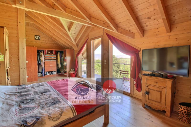 Chalet mit Panoramablick und Garten - La Muraz (9)