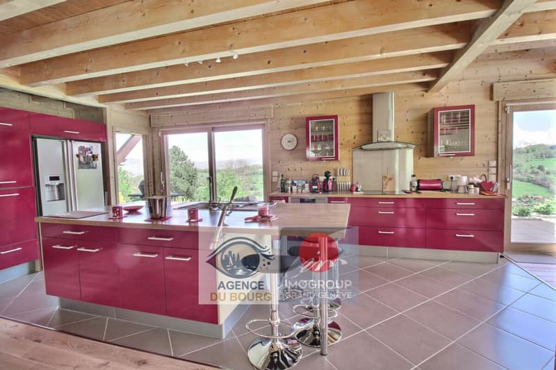 Chalet mit Panoramablick und Garten - La Muraz (5)