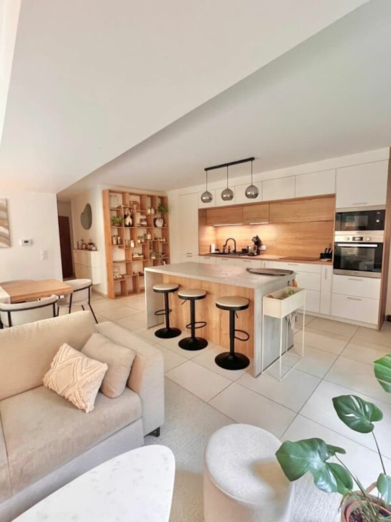 Divonne Les Bains T3 on garden level (6)