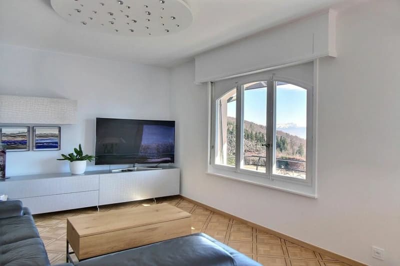 Villa ristrutturata con jacuzzi e sauna - magnifico giardino con vista sul lago e Mont-Blanc (9)