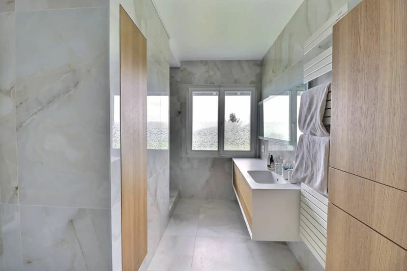 Villa ristrutturata con jacuzzi e sauna - magnifico giardino con vista sul lago e Mont-Blanc (5)