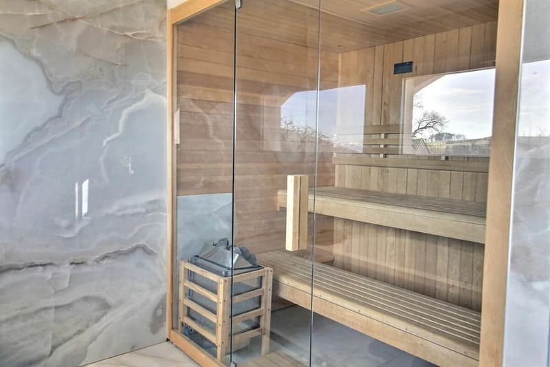 Villa ristrutturata con jacuzzi e sauna - magnifico giardino con vista sul lago e Mont-Blanc (6)