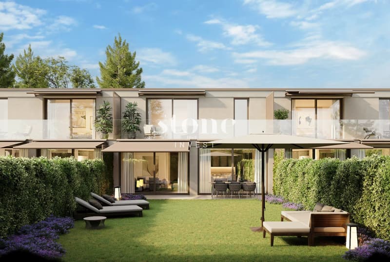Semi-detached HPE villa in Chêne-Bourg (1)