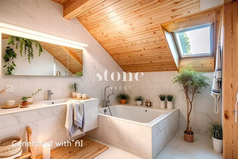 Semi-detached 3 bedroom house in Commugny, close to transport (6)