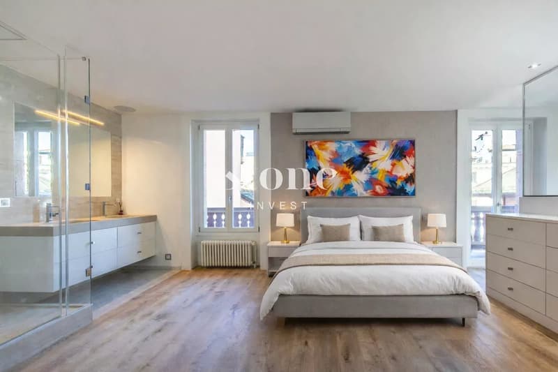 In the heart of Eaux-Vives! Superb duplex with terrace (10)