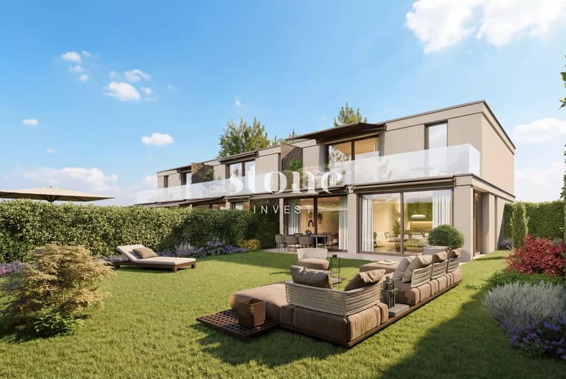 Semi-detached Villa HPE in Chêne-Bourg (1)
