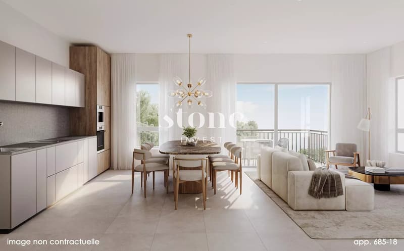 Superbe attique traversant avec terrasse de 60m2 (6)