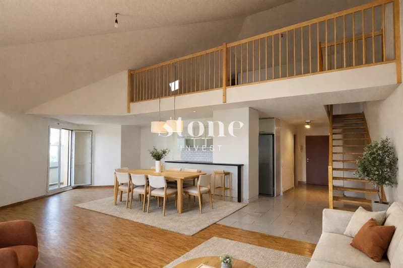 Bright Attic with Terrace (2)