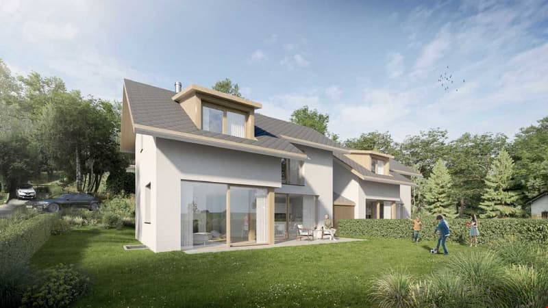 Beau projet de 2 villas de 6 pièces Minergie (1)