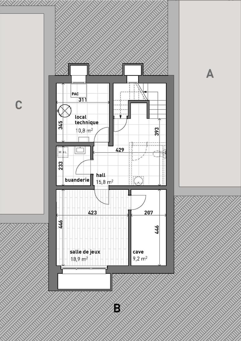 Last villa! 3 CLUSTERED HOUSINGS THPE/2000W - Sale on plan (12)