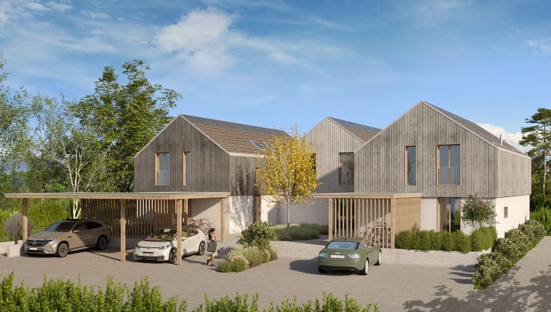 Dernière villa! 3 HABITATIONS GROUPEES THPE/2000W - Vente sur plan (1)