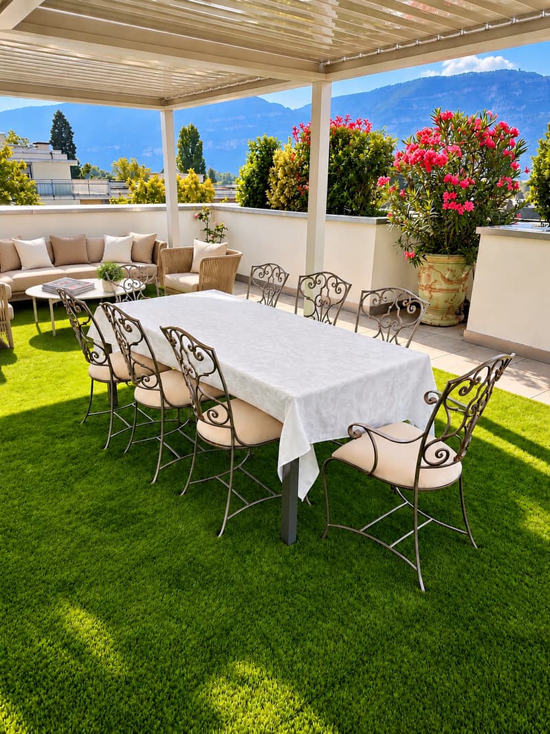 En exclusivité! MAGNIFIQUE ATTIQUE DE 7 PIECES AVEC DEUX VASTES TERRASSES (4)