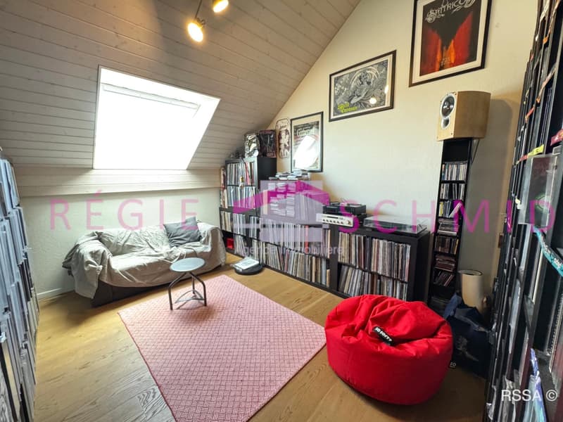 Appartement im letzten Stock mit 3 Zimmern in Gingins (9)