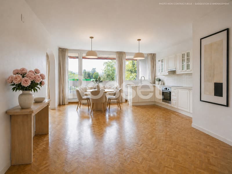 Beautiful apartment with large terrace in the heart of Trois Chênes (3)