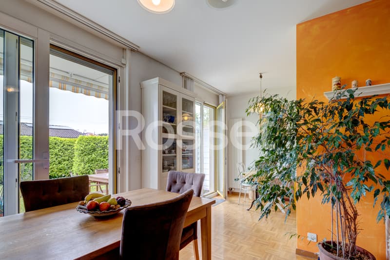 Exclusive: Charming apartment with terrace and garden in Bernex (3)
